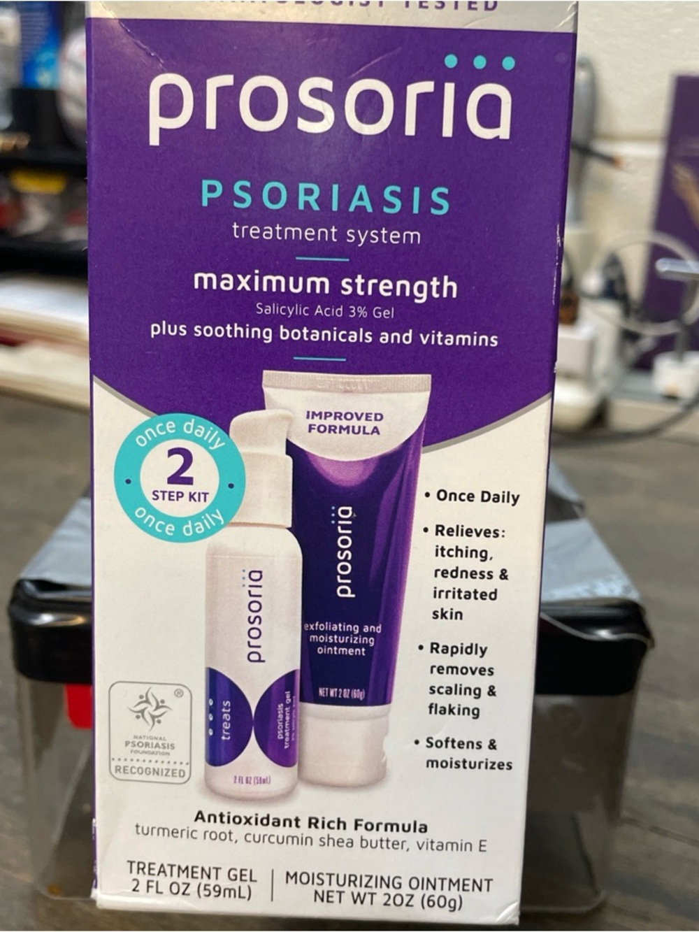 Prosoria Psoriasis Treatment System Maximum Strength - Purple